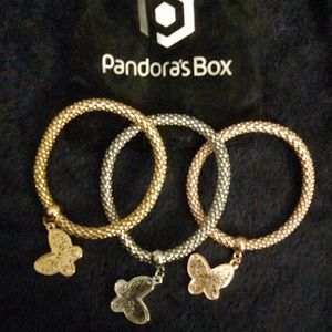 Pandora butterfly bracelets